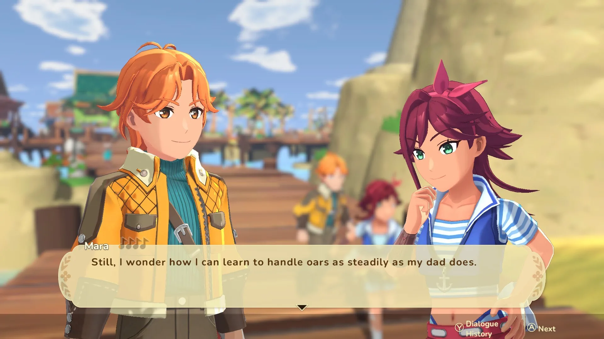 Character scene from Harvest Moon: Echoes of Teradea